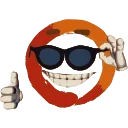 👍 emoji Animated by Arkasha Telegram sticker 12 of 17