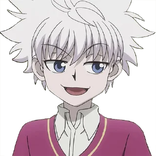 😏 emoji Hunter X Hunter Telegram sticker 23 of 50
