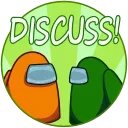 🤬 emoji Among Us Telegram sticker 16 of 16