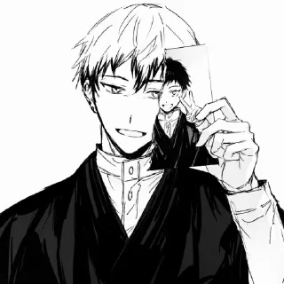 🔗 emoji naoya zenin  @myshadowww Telegram sticker 18 of 65