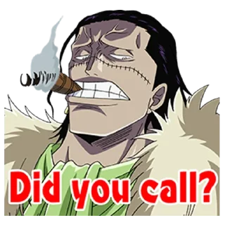😒 emoji ONE PIECE@Nekostickerss Telegram sticker 24 of 41