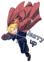 Sticker from Edward Elric .saku