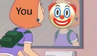 🤡 emoji Clowns Pack Telegram sticker 12 of 33