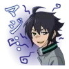 😈 emoji Owari no Seraph Telegram sticker 23 of 90