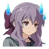 😰 emoji Owari no Seraph Telegram sticker 6 of 90