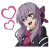 ❤ emoji Owari no Seraph Telegram sticker 7 of 90