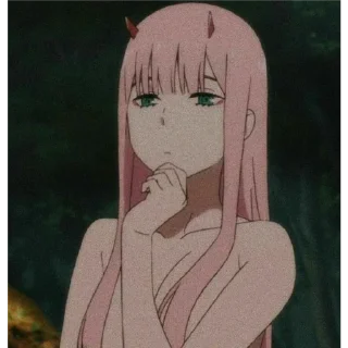 👀 emoji Zero two Telegram sticker 22 of 22