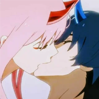 💏 emoji Zero two Telegram sticker 20 of 22