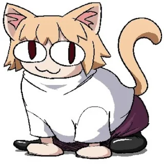 🧍‍♀️ emoji Neco arc Telegram sticker 21 of 39