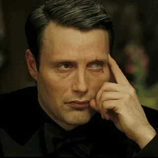 Sticker from Mads mikkelsen