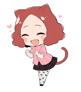 💖 emoji 🎀Haru Okumura @Lindadotwav Telegram sticker 14 of 24