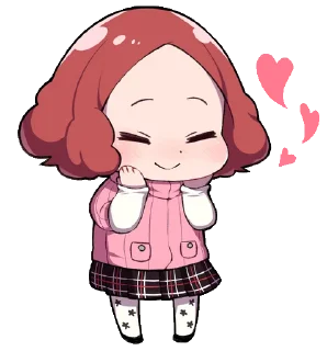 🎀 emoji 🎀Haru Okumura @Lindadotwav Telegram sticker 13 of 24