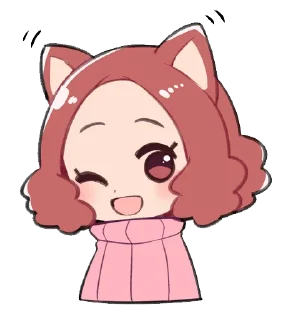 🎀 emoji 🎀Haru Okumura @Lindadotwav Telegram sticker 5 of 24