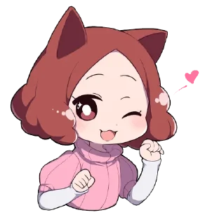 🎀 emoji 🎀Haru Okumura @Lindadotwav Telegram sticker 7 of 24