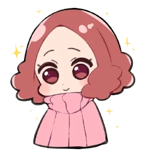 💖 emoji 🎀Haru Okumura @Lindadotwav Telegram sticker 4 of 24