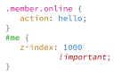 😊 emoji CSS Class Telegram sticker 5 of 9