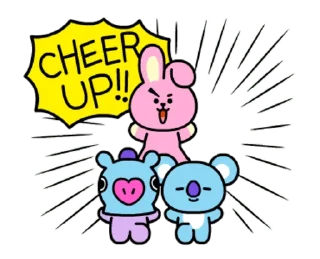 💪 emoji @WithBTS Ultra BT21 Telegram sticker 5 of 26