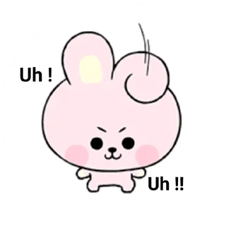 🏃‍♂ emoji @WithBTS Baby BT21 Telegram sticker 7 of 26