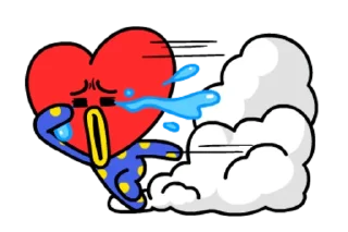 😭 emoji @WithBTS Ultra BT21 Telegram sticker 20 of 26