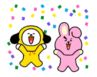 🎉 emoji @WithBTS Ultra BT21 Telegram sticker 8 of 26