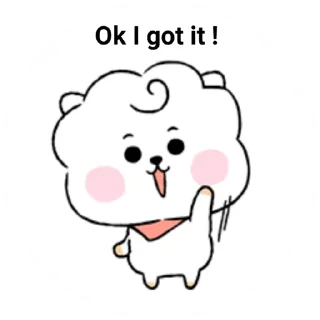 👌 emoji @WithBTS Baby BT21 Telegram sticker 14 of 26