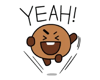😆 emoji @WithBTS Ultra BT21 Telegram sticker 7 of 26