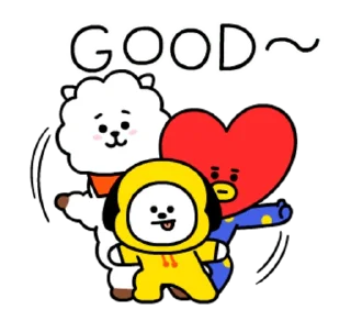👍 emoji @WithBTS Ultra BT21 Telegram sticker 17 of 26