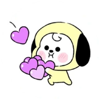 Sticker from @WithBTS Baby BT21