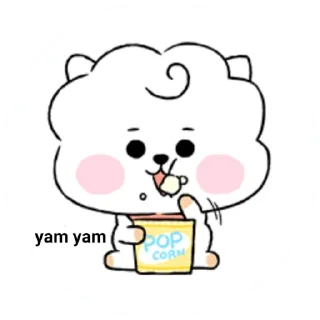 Sticker from @WithBTS Baby BT21
