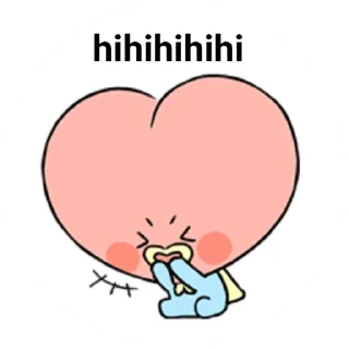 😆 emoji @WithBTS Baby BT21 Telegram sticker 11 of 26