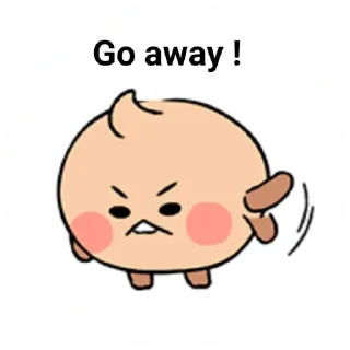 🖕 emoji @WithBTS Baby BT21 Telegram sticker 20 of 26