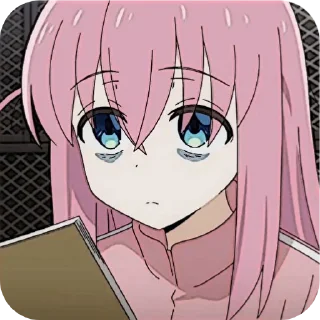 👄 emoji Bocchi Telegram sticker 15 of 56