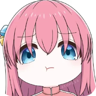 💇 emoji Bocchi Telegram sticker 7 of 56
