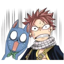 Sticker from FAIRY TAIL @Nekostickerss