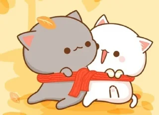 🧣 emoji Peach&Goma Telegram sticker 21 of 100