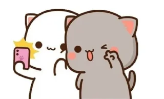 🤳 emoji Peach&Goma Telegram sticker 15 of 100