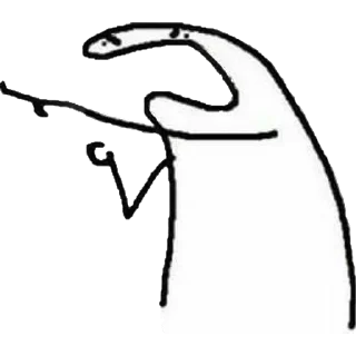 Sticker from I dunno