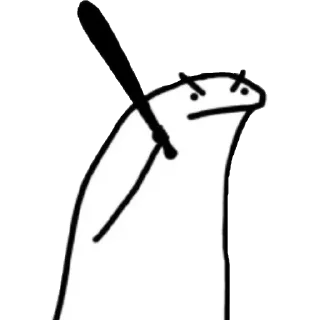 Sticker from I dunno