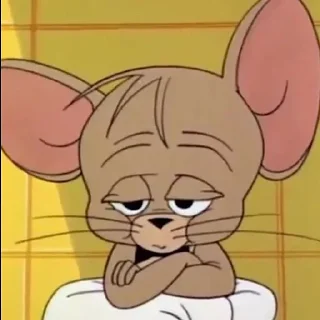😒 emoji Tom&Jerry Telegram sticker 21 of 120