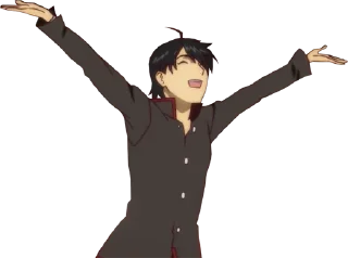 🙌 emoji Monogatari Series Pack - @bourros Telegram sticker 8 of 101
