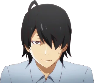 😓 emoji Monogatari Series Pack - @bourros Telegram sticker 23 of 101