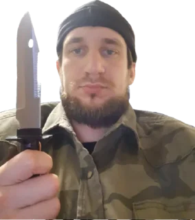 🔪 emoji Typical Moryak Telegram sticker 18 of 53