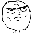 😣 emoji Troll Face Telegram sticker 6 of 77