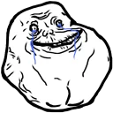 😓 emoji Troll Face Telegram sticker 7 of 77