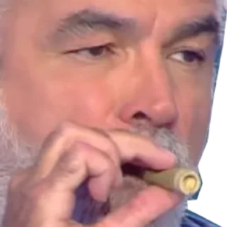 🚬 emoji Pascal Praud Telegram sticker 6 of 15