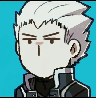 😐 emoji Devil may cry Telegram sticker 11 of 52