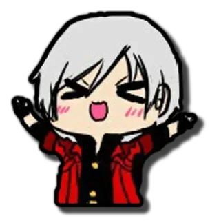 😍 emoji Devil may cry Telegram sticker 10 of 52
