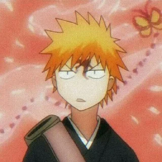 😐 emoji Bleach Telegram sticker 9 of 67