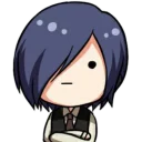 😐 emoji Kaneki Ken Telegram sticker 22 of 42