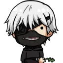 😐 emoji Kaneki Ken Telegram sticker 19 of 42
